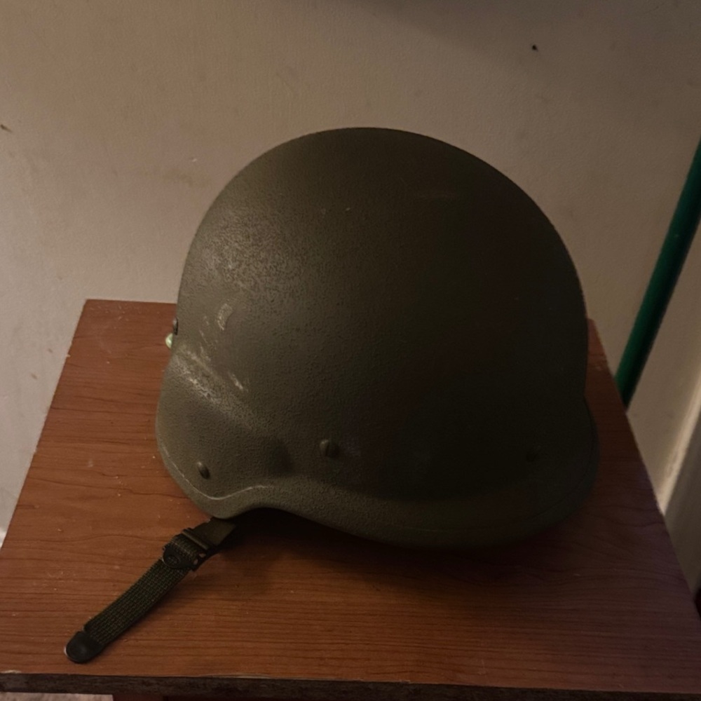 Real Military -Olive Green Tactical Helmet.